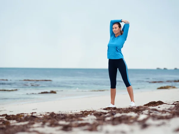 Warming up before a good run — Stock Photo, Image