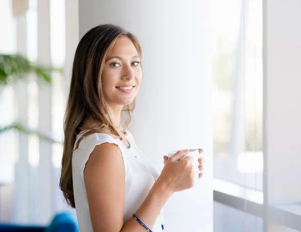 There is always a minute to have some coffee — Stock Photo, Image