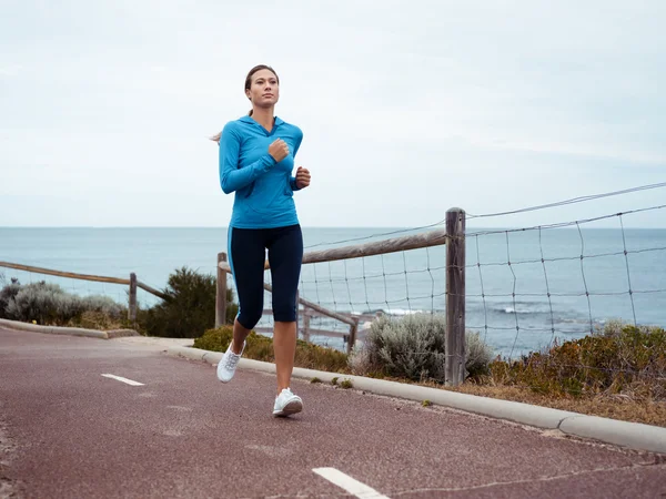 Correr mantém-me tão vivo — Fotografia de Stock