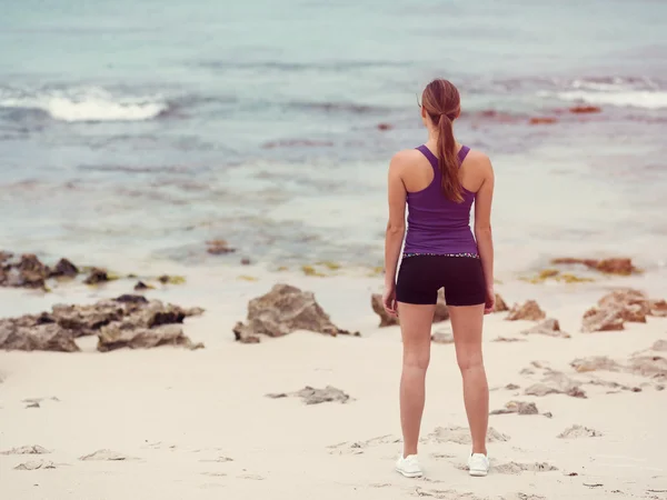 Krijgen in de juiste geest voor training — Stockfoto