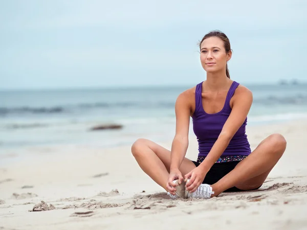 Ich genieße diese Fitness am Morgen — Stockfoto