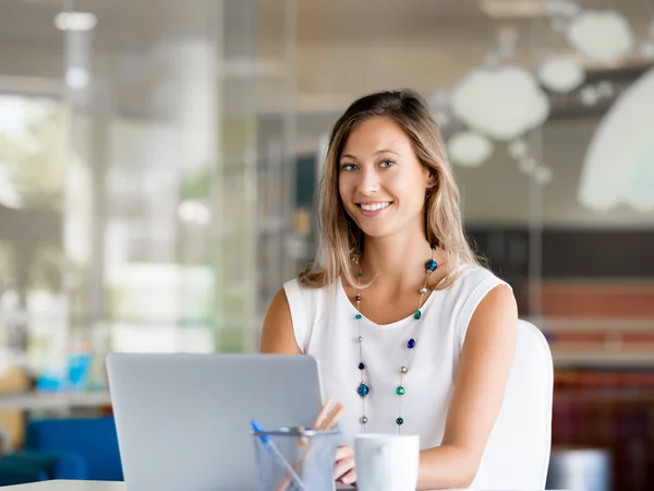 I feel confident with technology — Stock Photo, Image