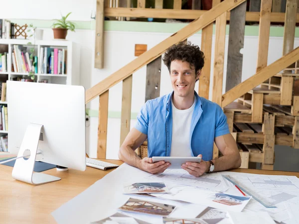 Design professional at work — Stock Photo, Image