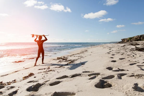 On his way to the ocean — Stock Photo, Image