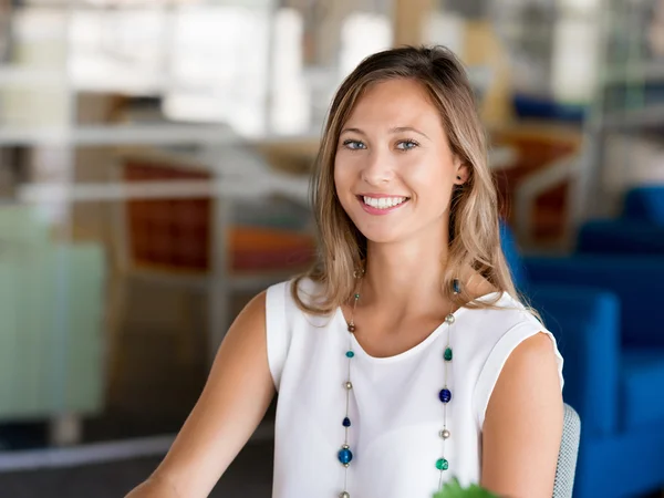 Confident about her future — Stock Photo, Image