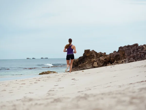 Correr de manhã é o que eu amo — Fotografia de Stock