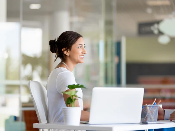 Confident about her future — Stock Photo, Image