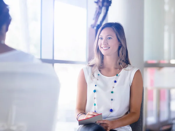 Confident about her future — Stock Photo, Image