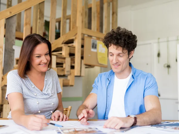 La discussione porta nuove idee — Foto Stock