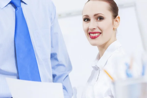 Lavorare in partenariato — Foto Stock