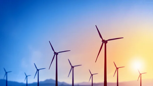 Alternative wind energy — Stock Photo, Image