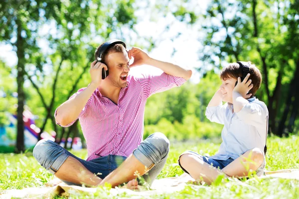 Wochenende im Park — Stockfoto