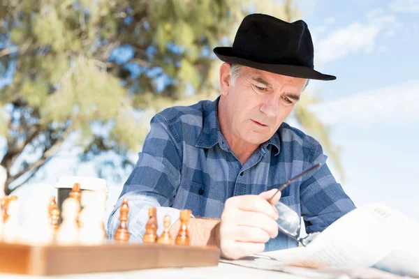 Disfrutando la lectura — Foto de Stock