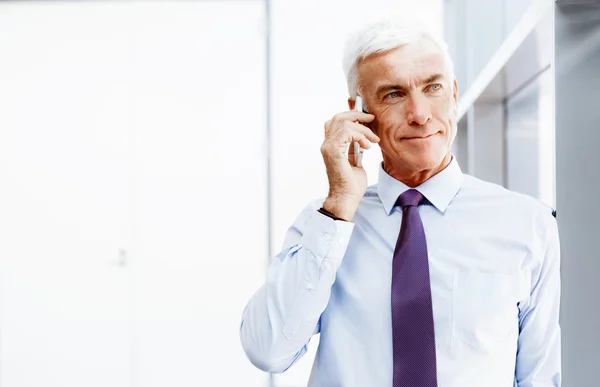 Estou sempre em contacto. — Fotografia de Stock