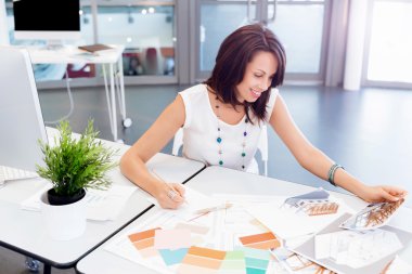 Modern başarılı iş kadını