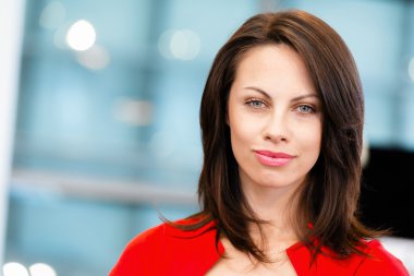 Modern başarılı iş kadını