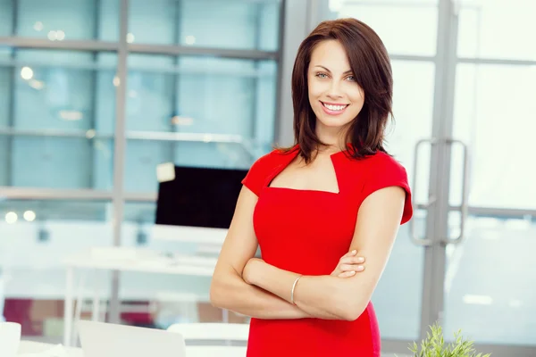 Modern successful business woman — Stock Photo, Image