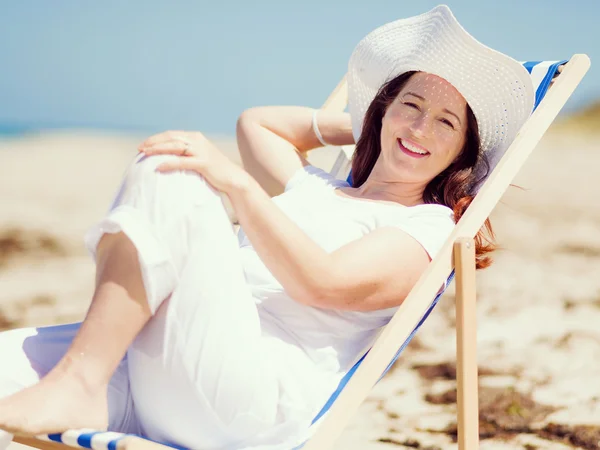 Mooie dag op het strand — Stockfoto