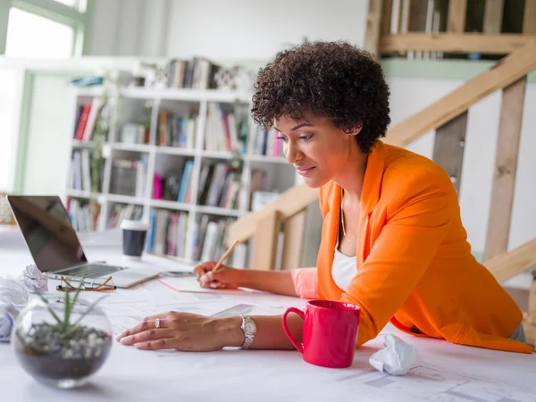 Redo din hus plan — Stockfoto