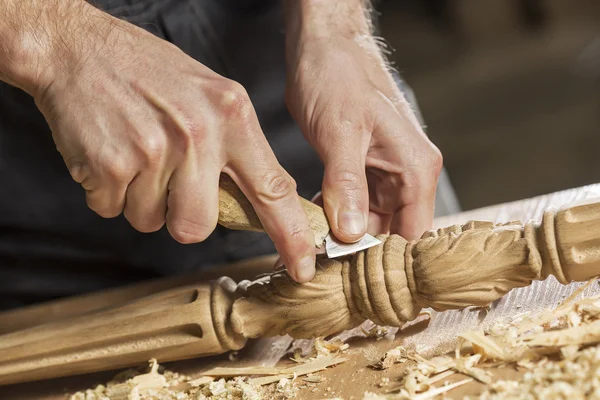 Carpenter at work — Stock Photo, Image