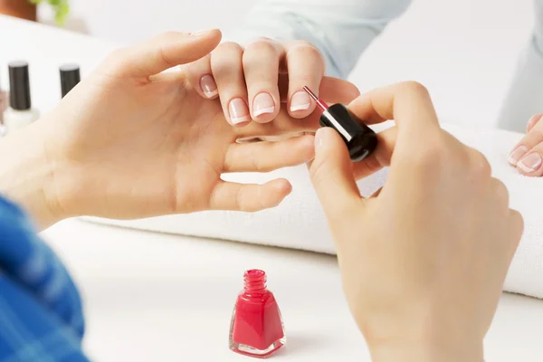 In nail salon — Stock Photo, Image
