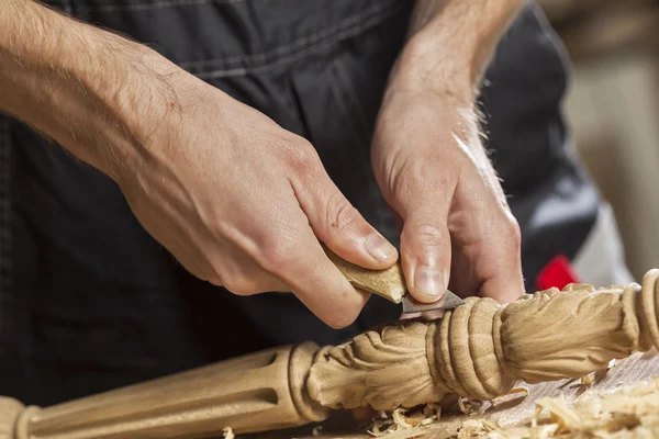 Carpenter at work — Stock Photo, Image