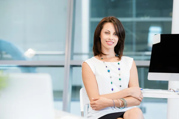 Modern successful business woman — Stock Photo, Image