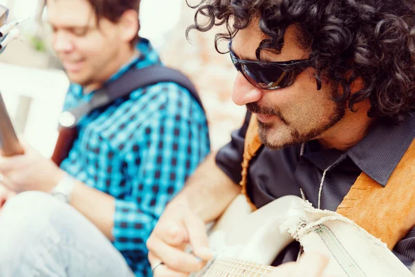 Senti la musica — Foto Stock