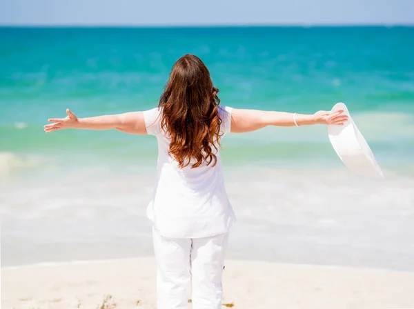 Mooie dag op het strand — Stockfoto