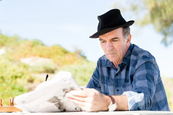 Genieten van lezing — Stockfoto