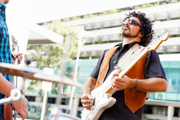 Amo a minha música — Fotografia de Stock