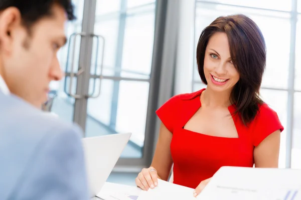 Effektive Zusammenarbeit — Stockfoto