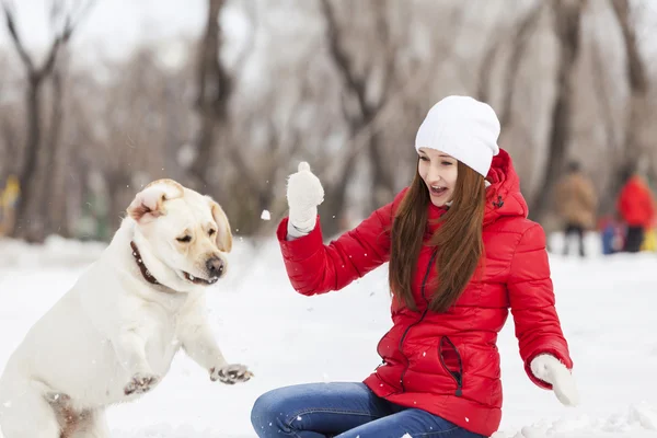 Winteraktivität — Stockfoto