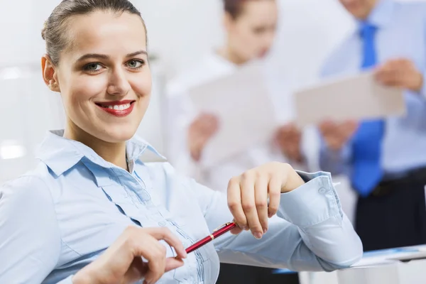 Lavorare in partenariato — Foto Stock