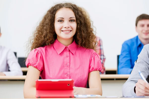 Students at lesson — Stock Photo, Image