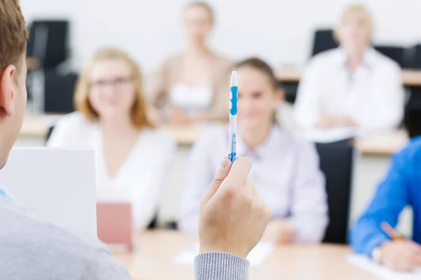 Studenten op Les — Stockfoto