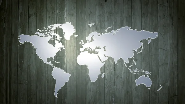 World map — Stock Photo, Image