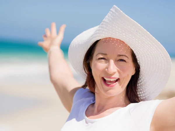 Mooie dag op het strand — Stockfoto