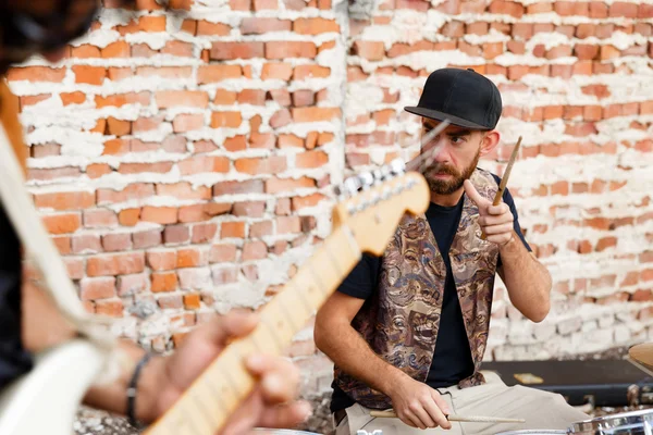 Senti il ritmo — Foto Stock