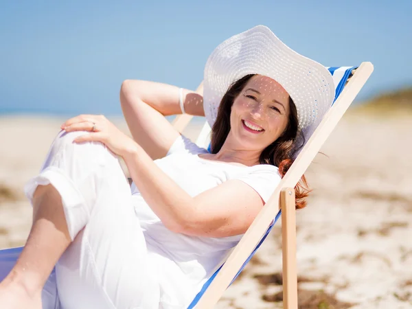 Mooie dag op het strand — Stockfoto