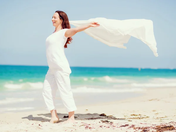 Mooie dag op het strand — Stockfoto