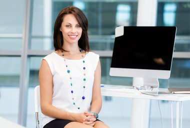 Modern başarılı iş kadını