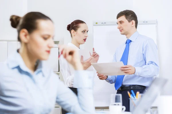 Lavorare in partenariato — Foto Stock