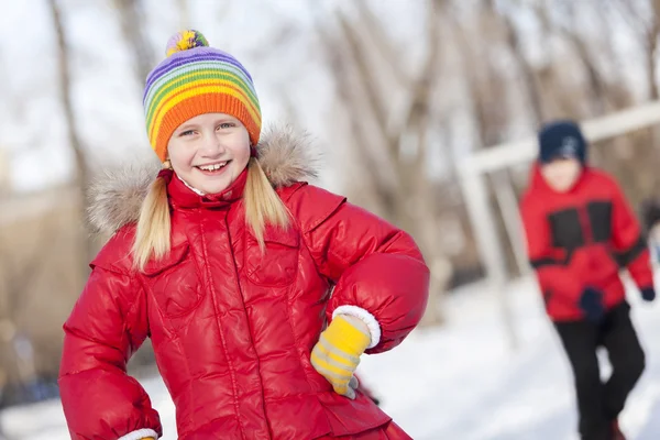 Winter activity — Stock Photo, Image