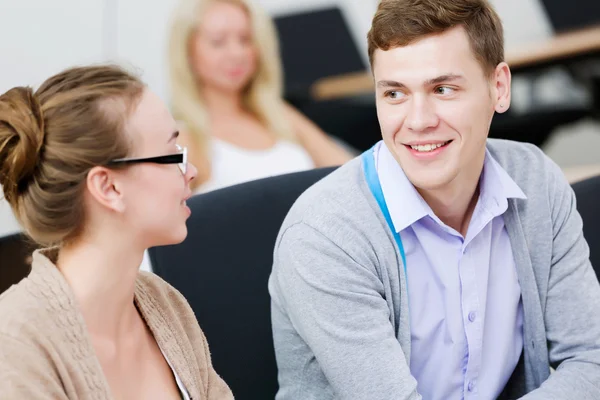 Studenten op Les — Stockfoto