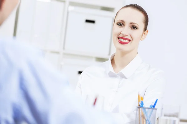 Lavorare in partenariato — Foto Stock