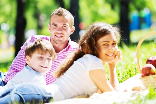 Picnic en el jardín —  Fotos de Stock