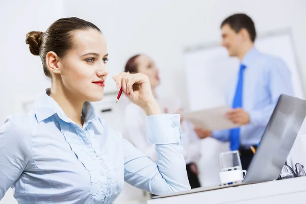 Lavorare in partenariato — Foto Stock