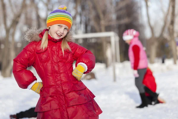 Winteraktivität — Stockfoto