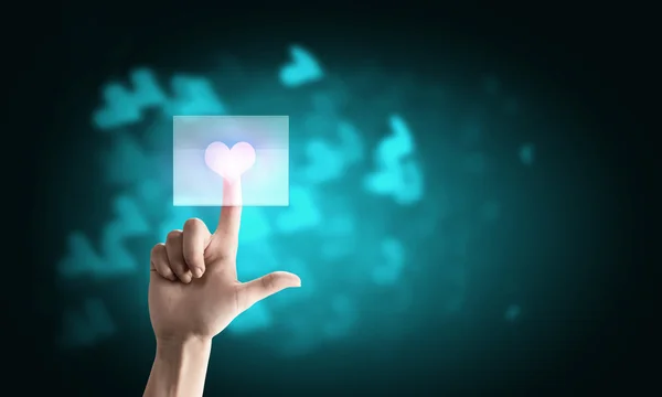 Heart icon — Stock Photo, Image